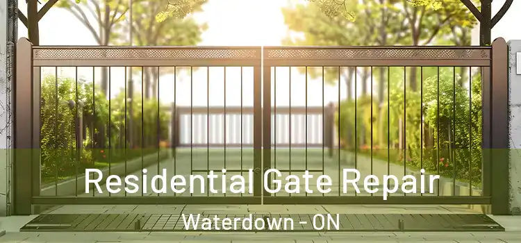 Residential Gate Repair Waterdown - ON
